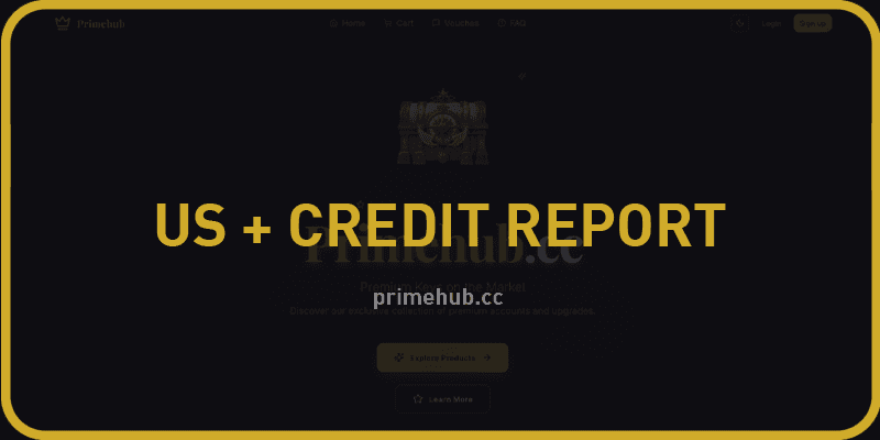 US Fullz + Credit Report