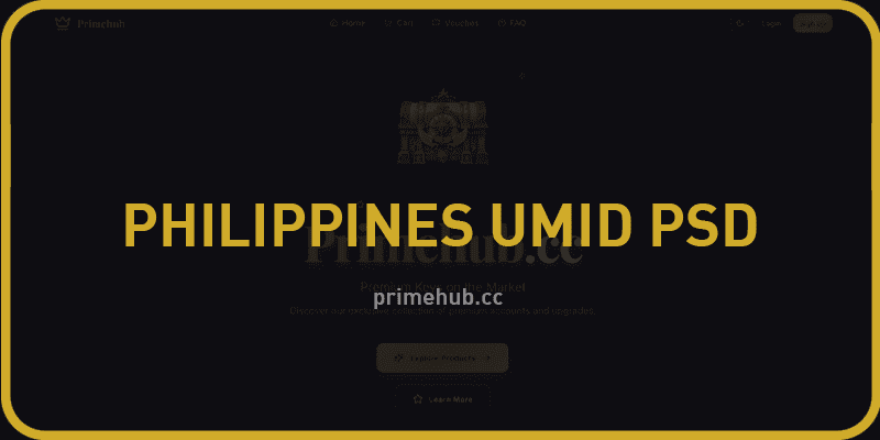 Philippines UMID Template